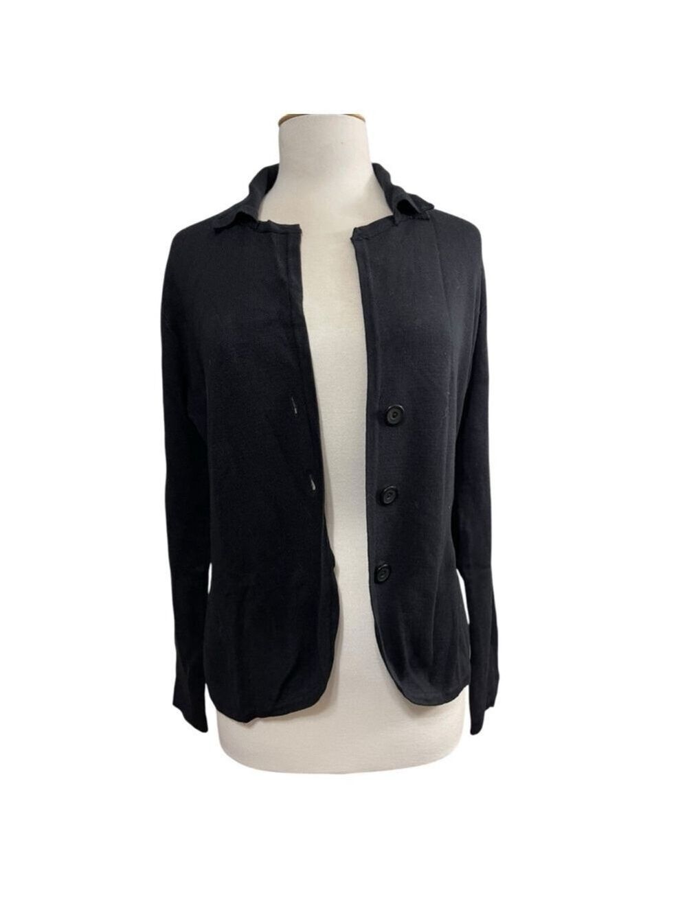 Women's Cyrus Black Cardigan Sweater Size L
